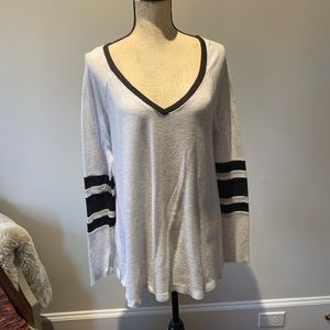 Oversized long sleeve shirt